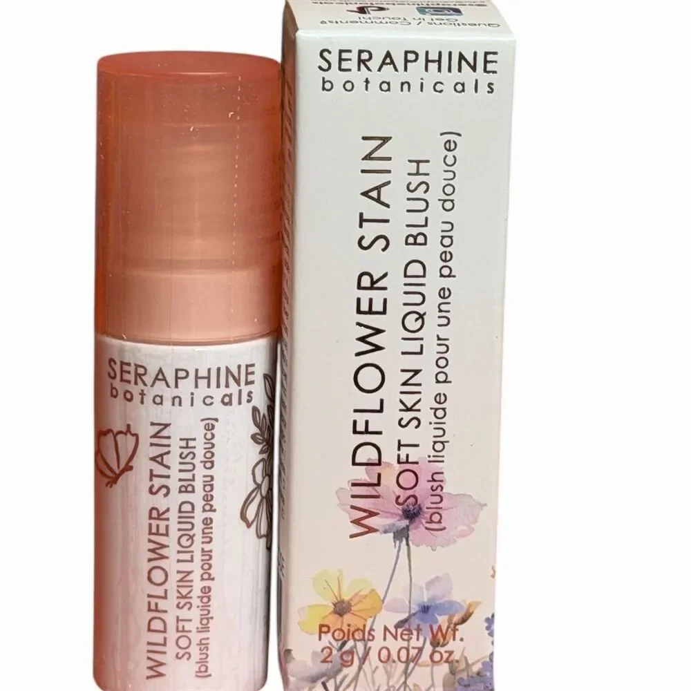 Seraphine Botanicals Wildflower Stain Liquid Blush French Rose 2g